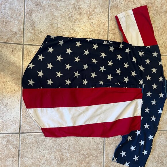 Ralph Lauren "Chaps" Patriotic Shirt - Excellent Used Condition, Size:  Small - Picture 7 of 11